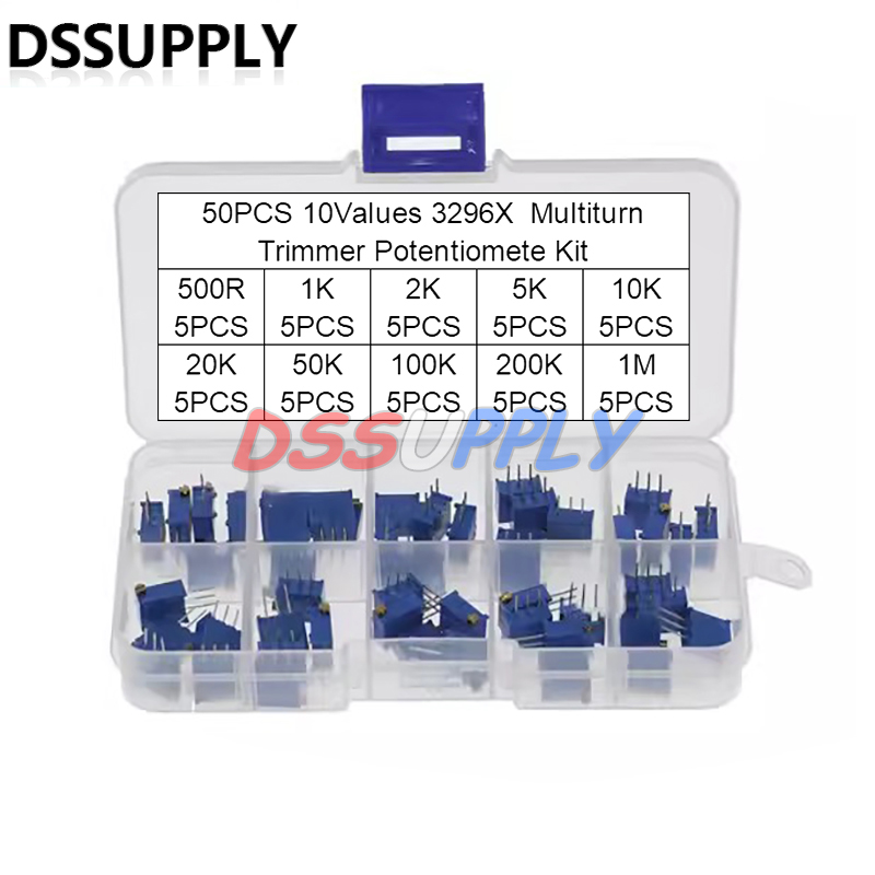 Diy Electronics Gadget - 50 pz 3296 3296X Kit potenziometro