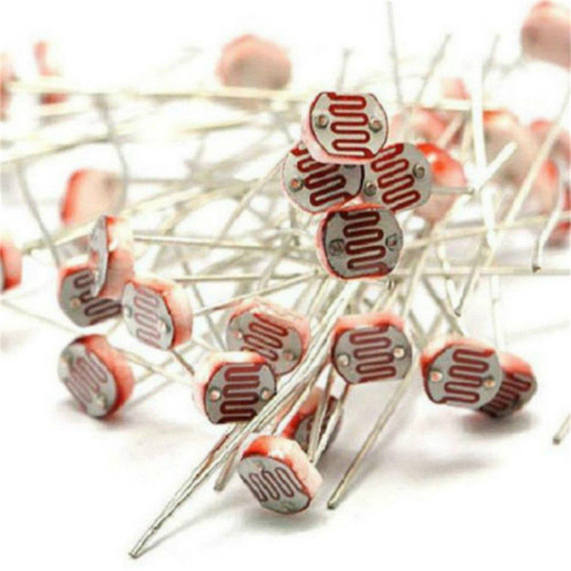 Arduino Diy Electronics - 30PCS 5mm Fotoresistenza LDR CDS GL5516