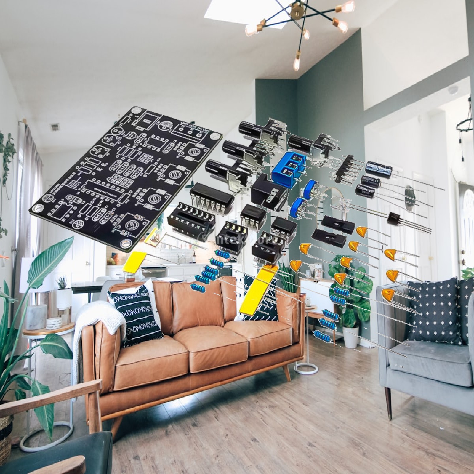 Diy Home Electronics Lab - Kit Elettronico Fai-da-Te, Generatore di Segnali,