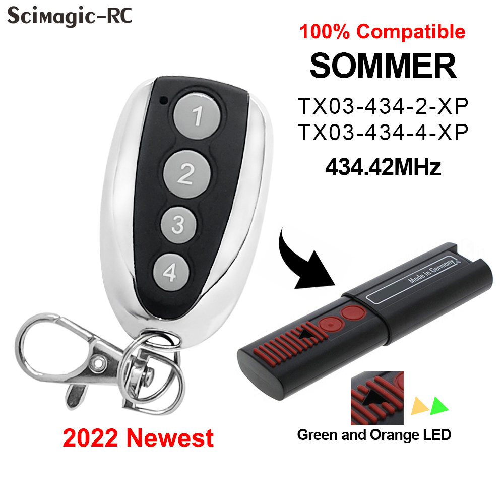 Diy Electronics Button - Compatibile al 100% 434 MHz SOMMER