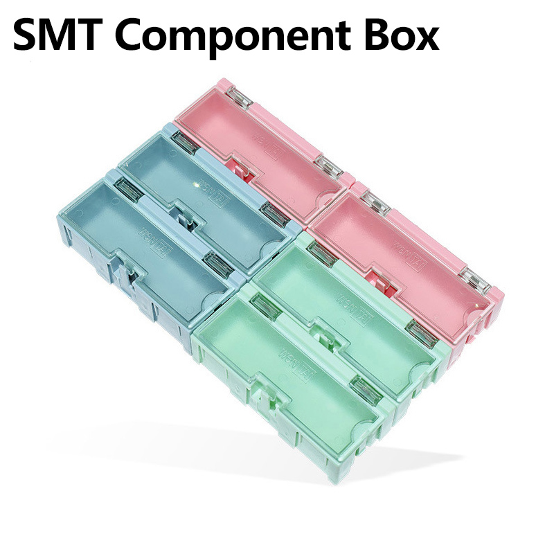 Diy Electronics Storage - Contenitore SMD per Componenti Elettronici IC,