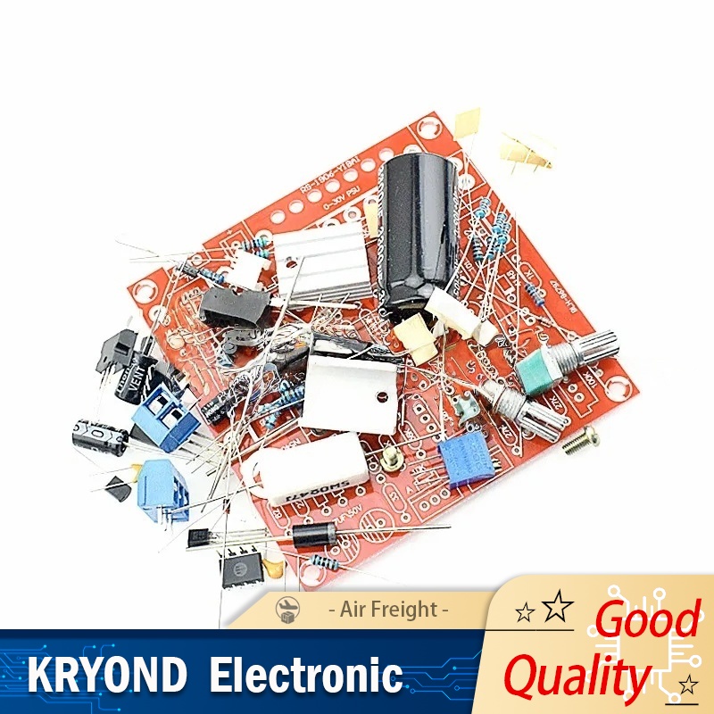 Diy Home Electronics Lab - Kit Fai-da-Te per Alimentatore DC Regolabile