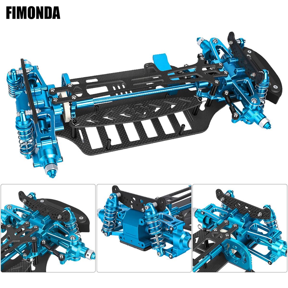 Diy Electric Car - Kit Telaio in Alluminio e Fibra