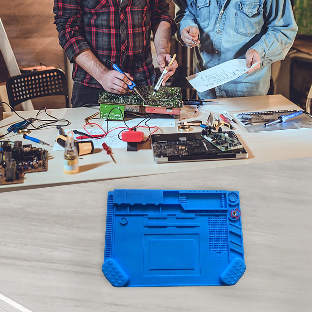 Diy Electronics Workstation - Tappetino per Stazione di Saldatura A-500,
