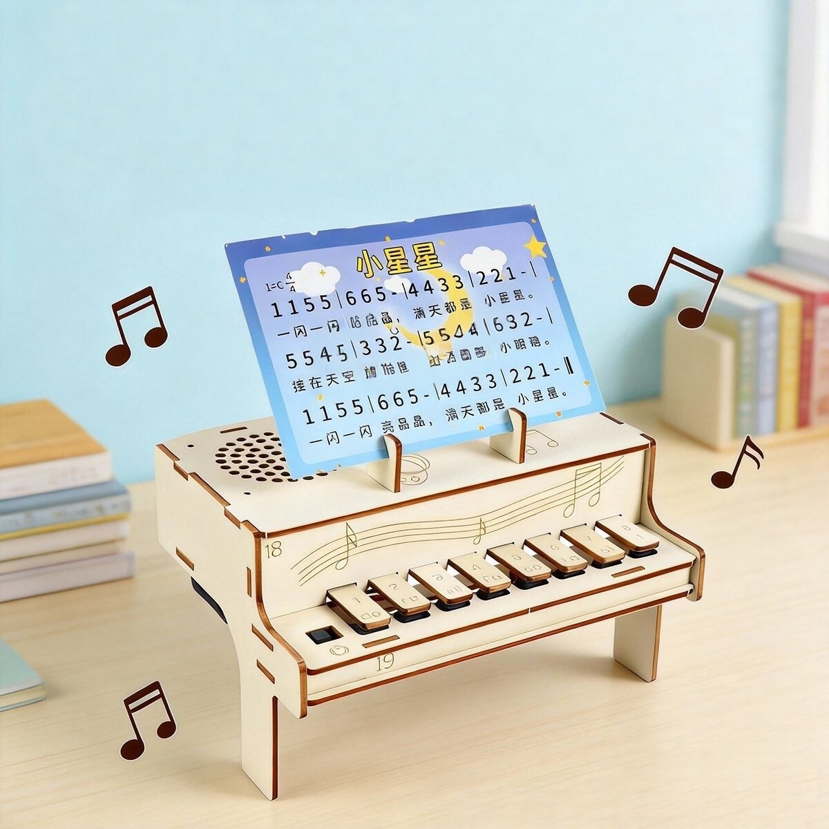 Diy Electronics Gadget - Kit di Montaggio Fai-da-Te per Pianoforte