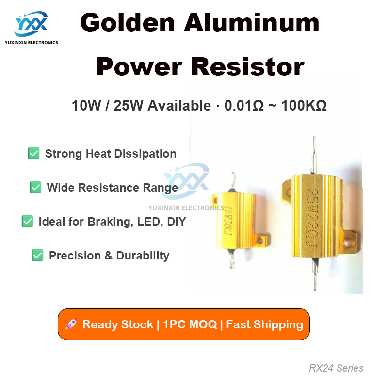 Diy Electronic Load - 1PCS RX24 Resistenza di Potenza 10W