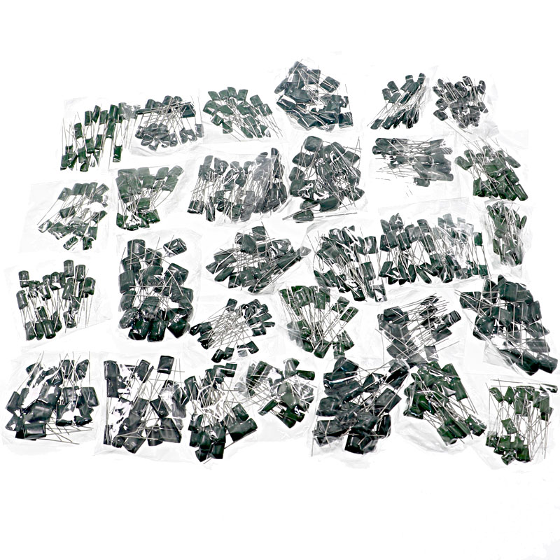 Capacitor Kit Assortment - 620 pz/lotto 31 valore x 20