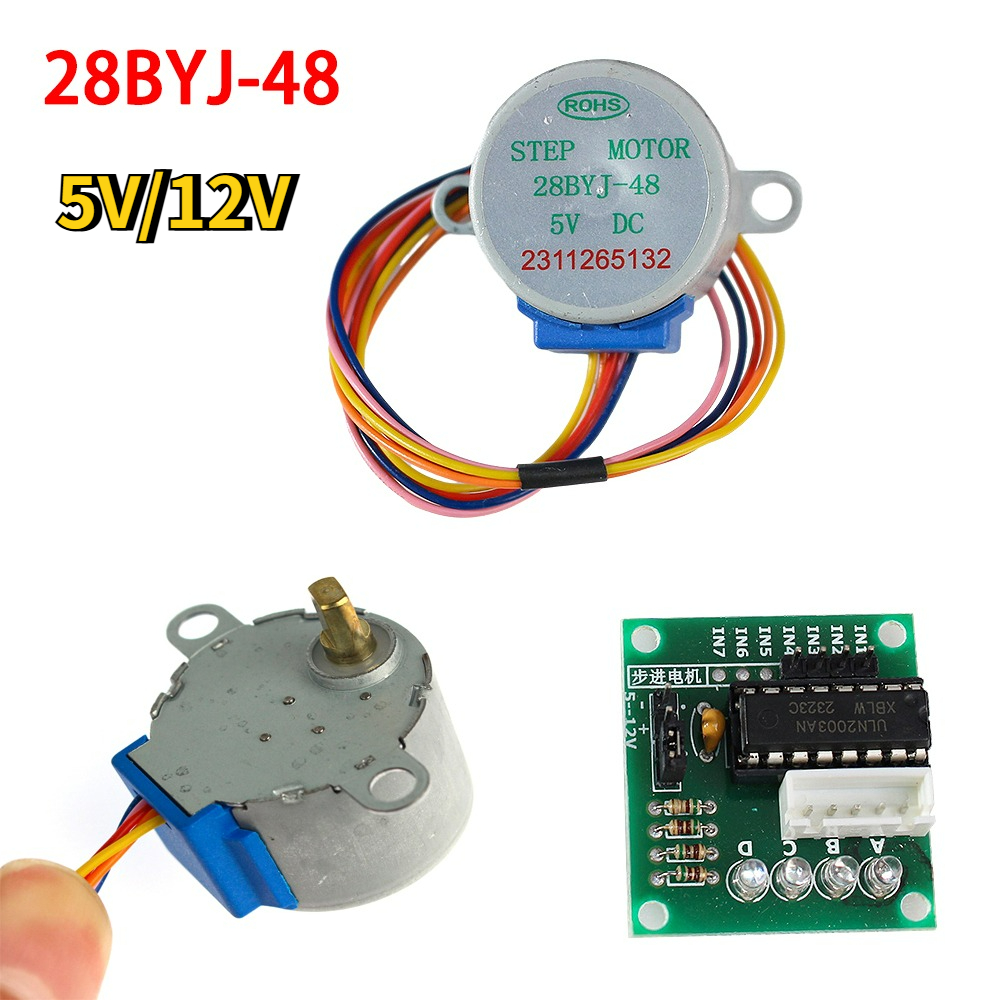 Arduino Diy Electronics - Kit Motore Stepper 28BYJ-48 5V/12V a