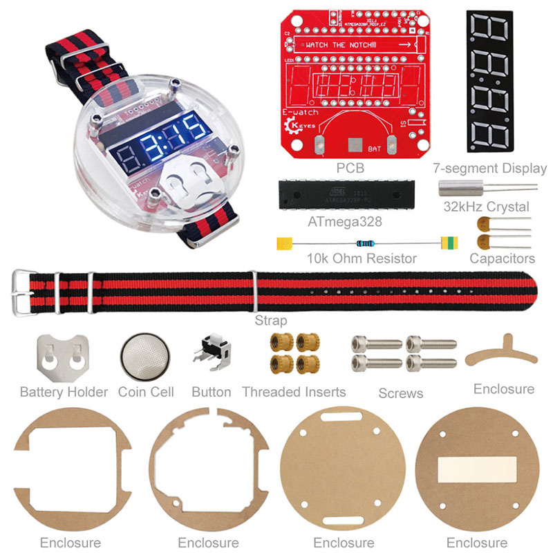 Kit LED a chip singolo Orologi - Arduino Diy Electronics recensione e prezzo