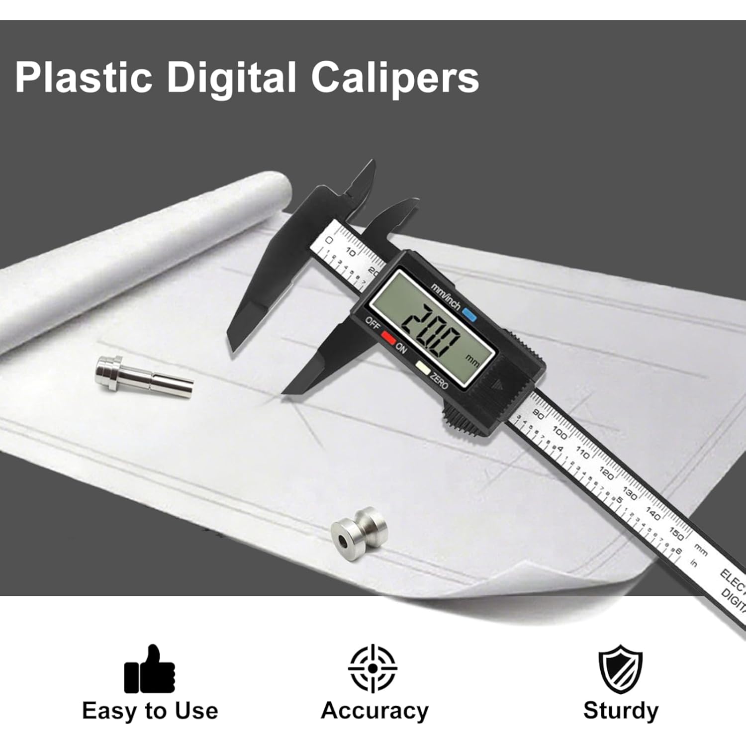 Calibro digitale - Calibro a c - Diy Home Electronics Lab recensione e prezzo