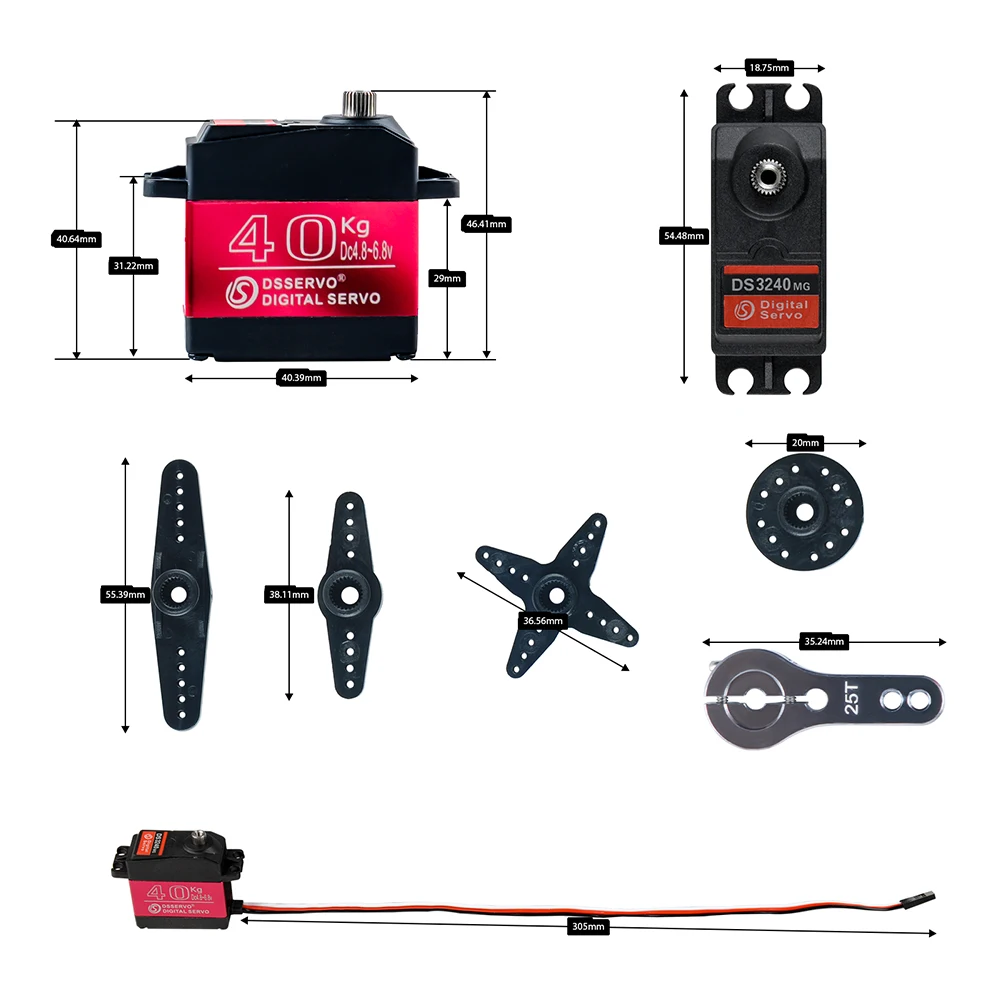 40KG Dsservo DS3240 Grande Cop - Diy Electric Car recensione e prezzo