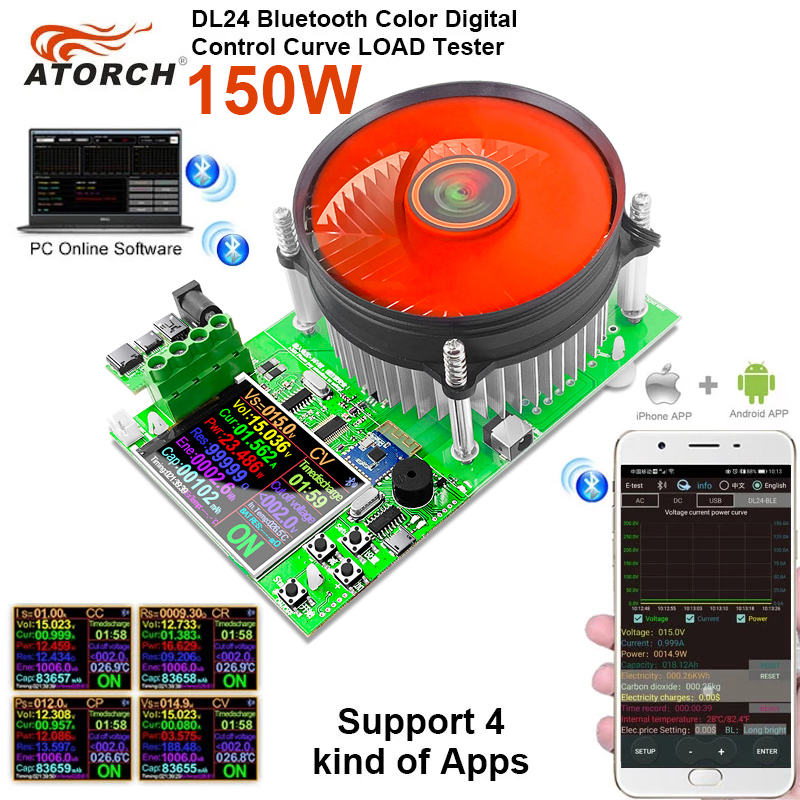 150 W/180 W Carico elettronico - Diy Electronic Load recensione e prezzo