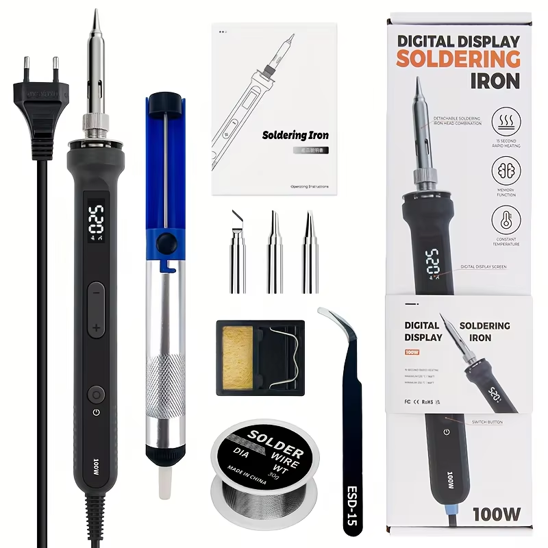 Kit Saldatore Digitale 100W co - Diy Electronics Repair recensione e prezzo