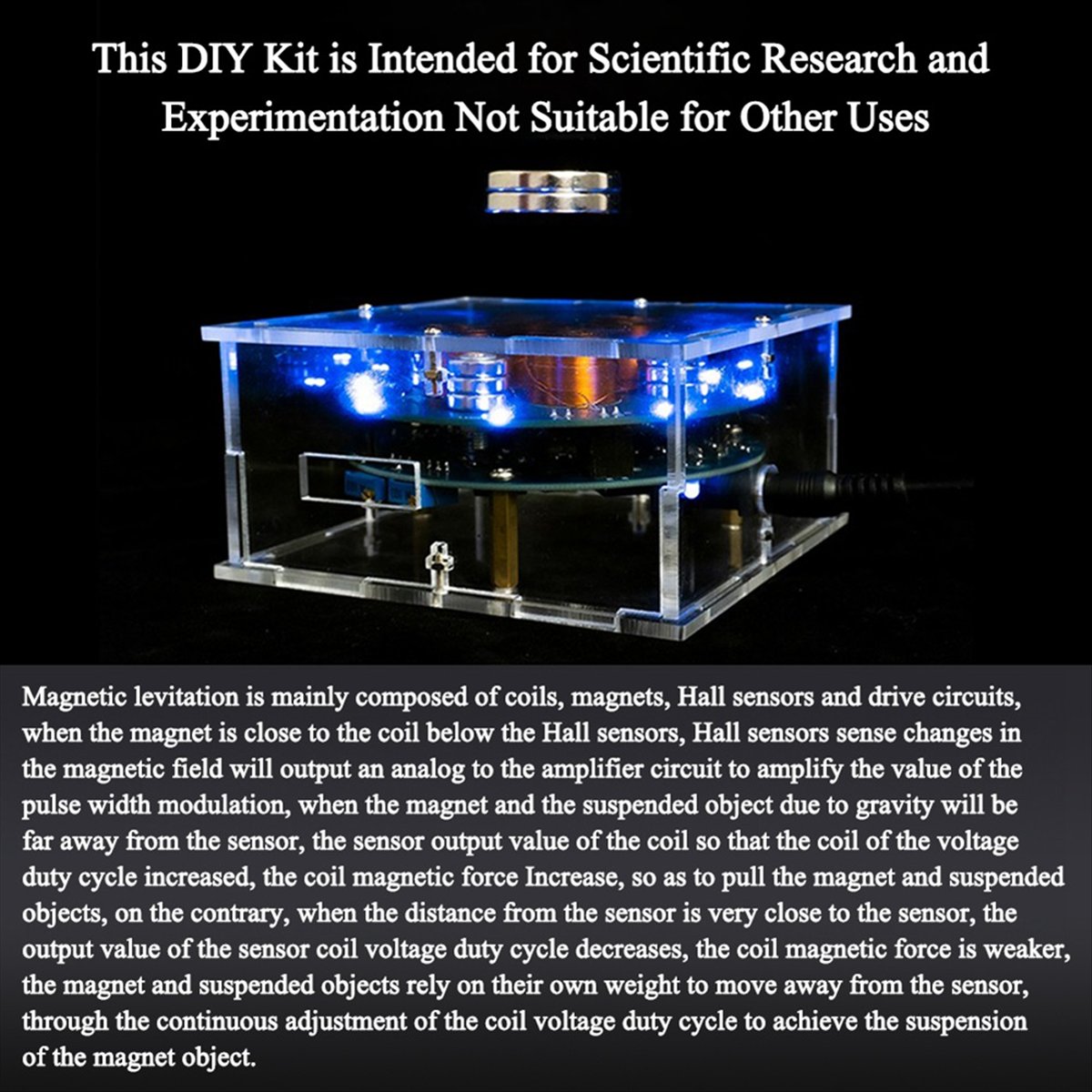 AB53 Kit di levitazione magnet - Diy Electronic Load recensione e prezzo