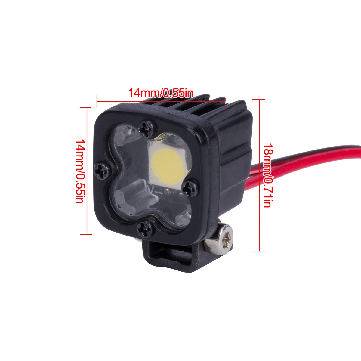 RC Auto Quadrato Luminoso LED  - Diy Electric Car recensione e prezzo