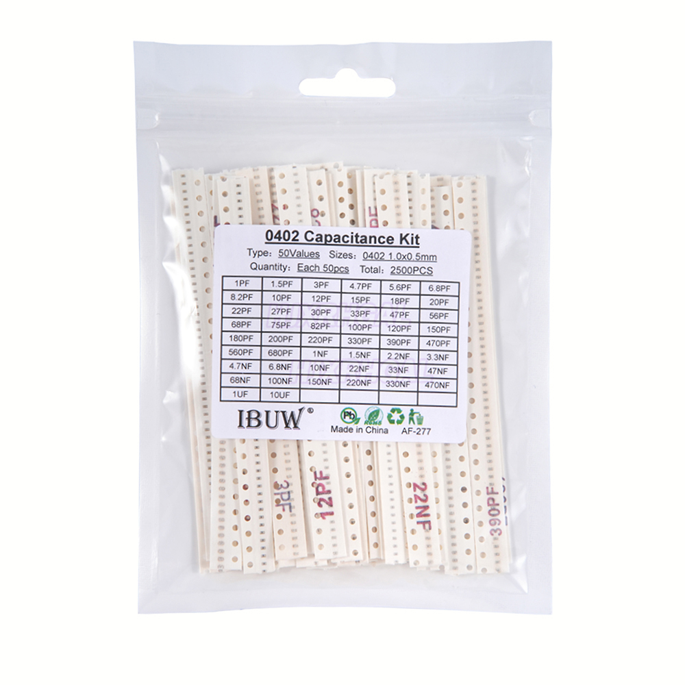 0402 SMD Ceramica Condensatore - Capacitor Kit Assortment recensione e prezzo